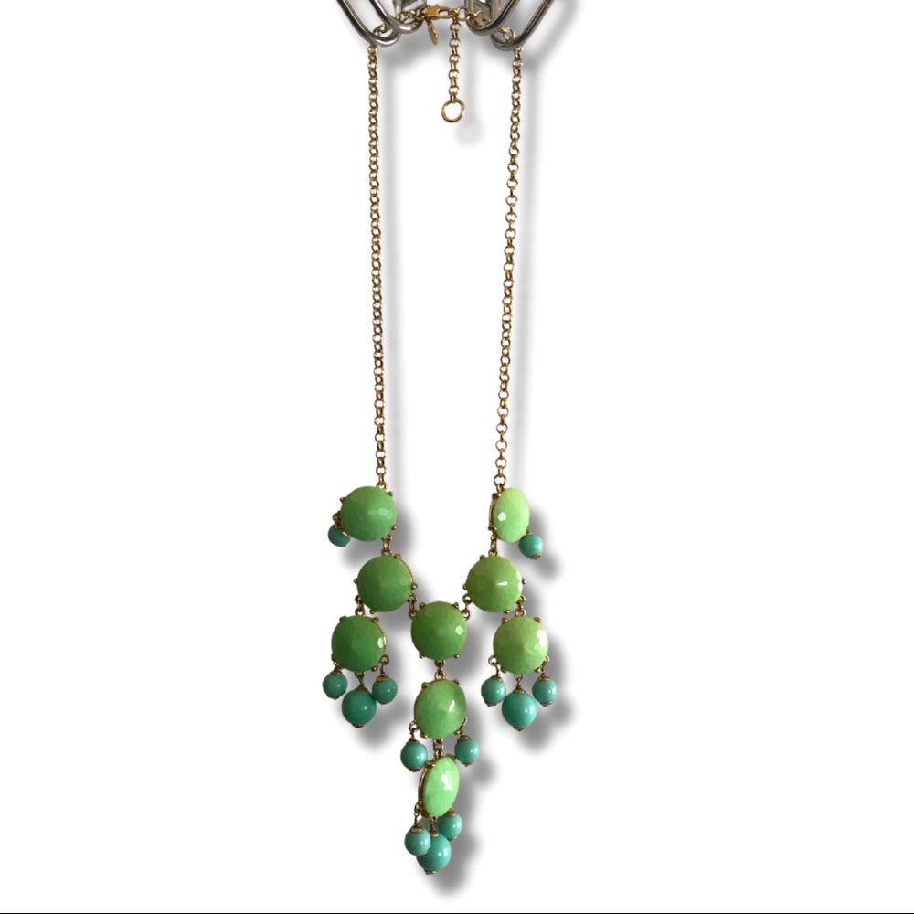 Women’s, J Crew, Necklace, OS, Jade Green
